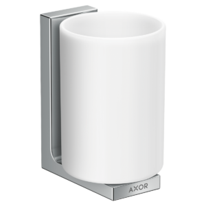 Стакан для зубных щеток Axor Universal Rectangular настенный, белый(42604000)
