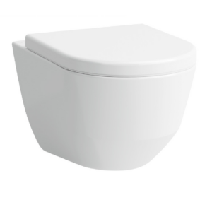 Унитаз подвесной Laufen Pro 530x355 безободковый, белый (H8209664000001+H8969513000001)