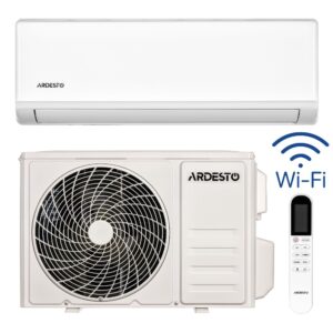 Кондиционер Ardesto CoolSmartPro 70м2 (-25°С) R32 инверторный, белый + пульт ДУ (Wi-Fi)