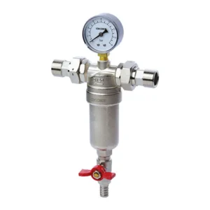 Фильтр самопромывной Koer KR.1250 1/2" с манометром (KR2656)