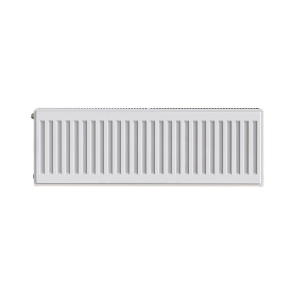 Стальной радиатор DeLonghi 300х1100 тип 11, боковое подключение, белый (0181113233)
