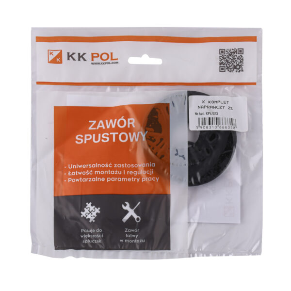 Ремкомплект для сливного бачка унитаза KK Pol тип ZS, АКС/523