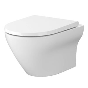 Унитаз подвесной Cersanit Larga Ew В331 520х360 безободковый, белый (SZCZ1002606324)