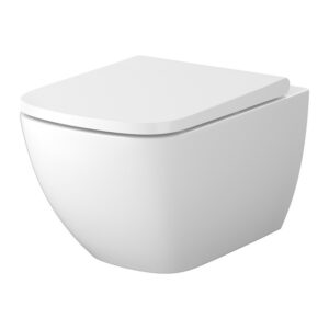 Унитаз подвесной Cersanit Zen Pro Vortex 525х360 безободковый, белый (SZCZ1003396324)
