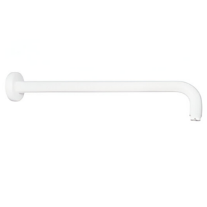 Держатель верхнего душа Paffoni Light 30 см, круглый, белый матовый (ZSOF035BO)