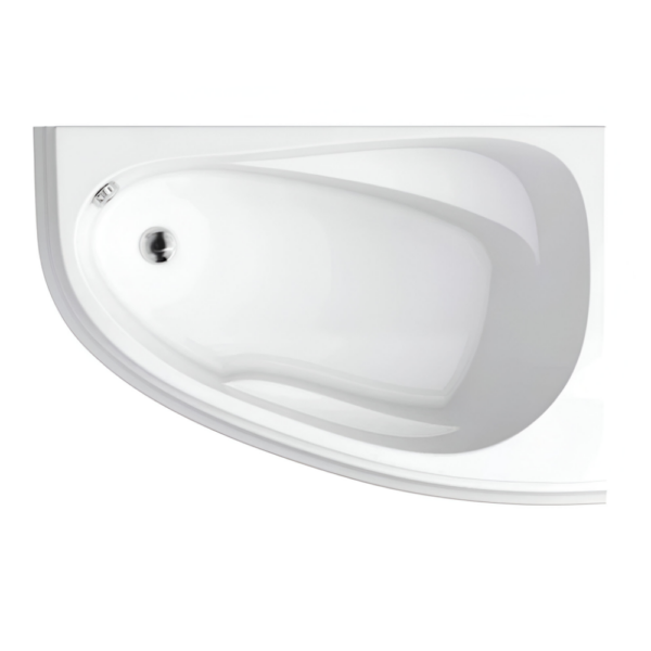 Ванна пристенная Cersanit Joanna 1500х950 R асимметричная, белая (AZBA1001882147)