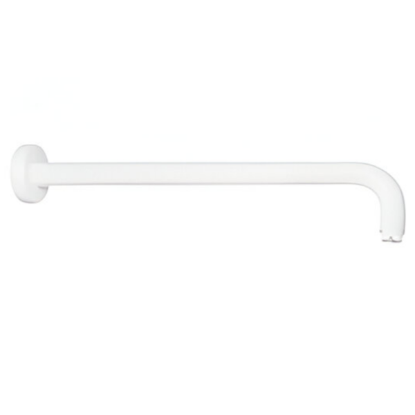 Держатель верхнего душа Paffoni Light 30 см, круглый, белый матовый (ZSOF035BO)