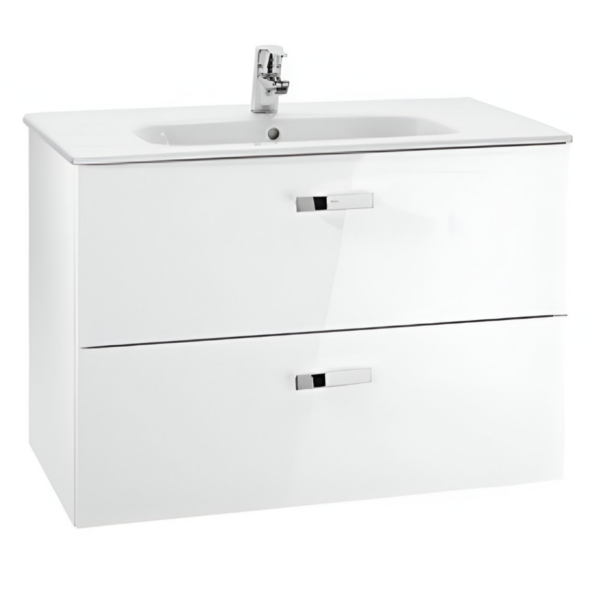 Тумба в ванную Roca Victoria Basic 80,5х46 подвесная, под умывальник, белый (A856576806)