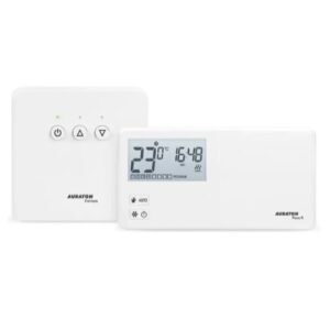 Терморегулятор для теплого пола Aurato Pavo SET 230 В программируемый, белый (AUR00PAV0SE00)