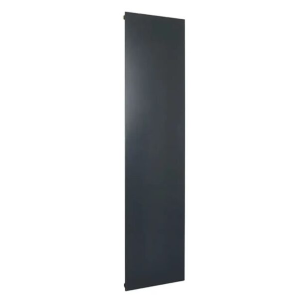 Дизайнерский радиатор Rastas Verona 1800x450 вертикальный, черный матовый