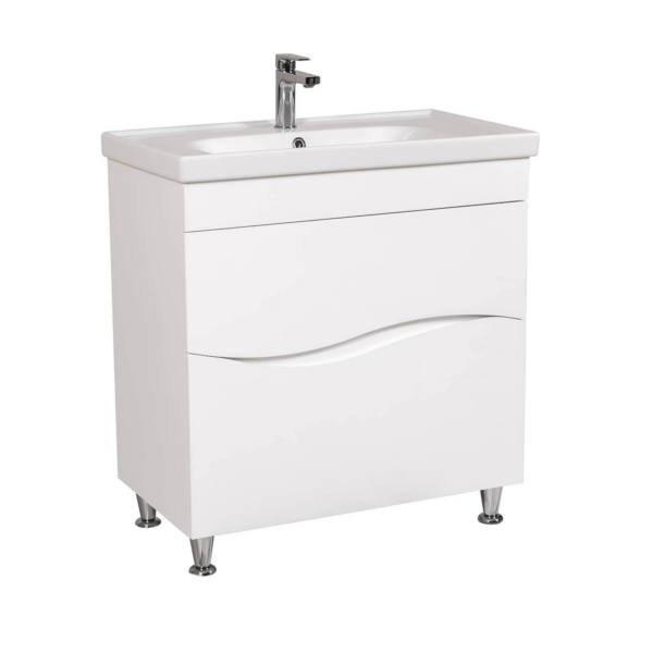 Тумба в ванную Aqua Rodos Альфа 80х45 напольная