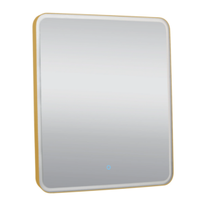 Зеркала для ванной комнаты Aqua Rodos Донато Gold 600х700