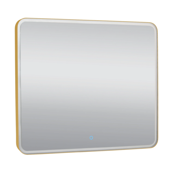 Зеркала для ванной комнаты Aqua Rodos Донато Gold 800х700