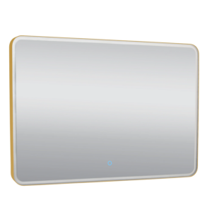 Зеркала для ванной комнаты Aqua Rodos Донато Gold 1000х700
