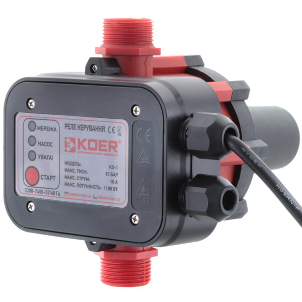 Контроллер давления Koer KS-1 1,1 кВт электронный (KP2782)