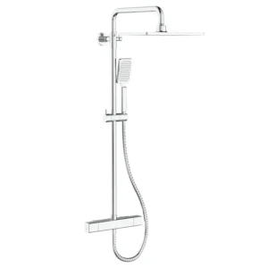 Душевая система Koer KB-53011-01 с термостатом, латунь, хром (KR4722)