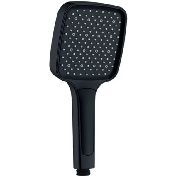 Лейка для душа Koer KP-0402-05 пластик, черная матовая (KR4985)