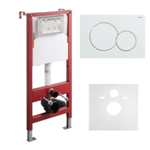 Инсталляция Koer KT-0501-01 1125x500 для унитаза + клавиша смыва KT-0501-03 (KR5169)