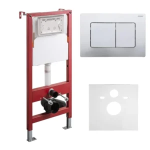 Инсталляция Koer KT-0502-01 1125x500 для унитаза + клавиша смыва KT-0602-01 (KR5171)