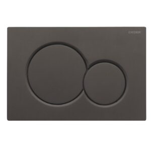 Клавиша смыва Koer KT-0601-06 пластик, черная матовая (KR5176)