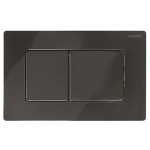 Клавиша смыва Koer KT-0602-16 пластик, черная (KR5182)