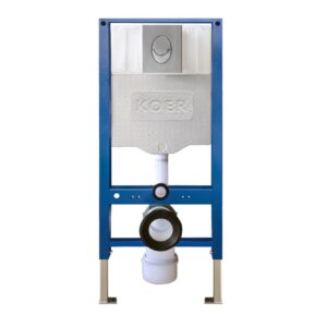 Инсталляция Koer KT-0503-01 1130x500 для унитаза + клавиша смыва KT-0606-01 (KR5347)