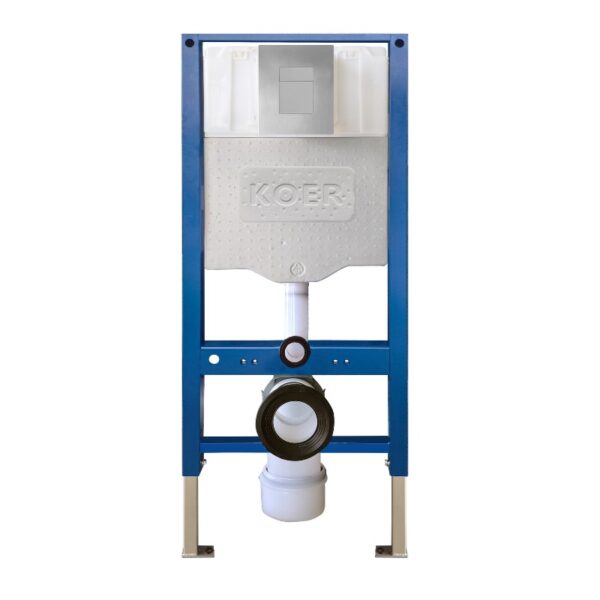 Инсталляция Koer KT-0504-01 1130x500 для унитаза + клавиша смыва KT-0607-01 (KR5348)