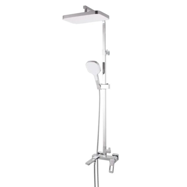 Душевая система Koer KB-56031-03 с тропическим душем, латунь, хром (KR5438)
