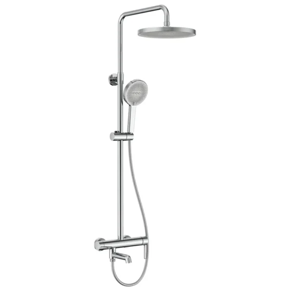 Душевая система Koer KB-56029-01 с изливом, латунь, хром (KR5481)