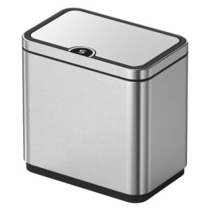 Ведро для мусора Koer TC-020212-02 12 л нержавеющая сталь, хром (KR5584)