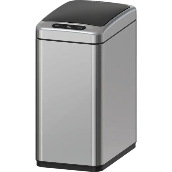 Ведро для мусора Koer TC-020408-02 8 л нержавеющая сталь, хром (KR5588)