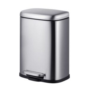 Ведро для мусора Mixxus Premium Style-TC0305 5 л с плавным закрытием, хром (MI7060)