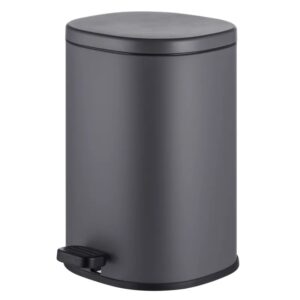 Ведро для мусора Mixxus Premium Olivary-TC0105 5 л с плавным закрытием, графит (MI7063)