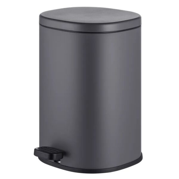 Ведро для мусора Mixxus Premium Olivary-TC0105 5 л с плавным закрытием, графит (MI7063)