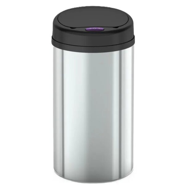 Ведро для мусора Mixxus Premium Ellipse-TC0109 9 л сенсорное, хром (MI7083)