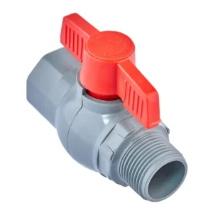 Шаровой кран Plamix 1″ ВН прямой, пластик (PM0621)