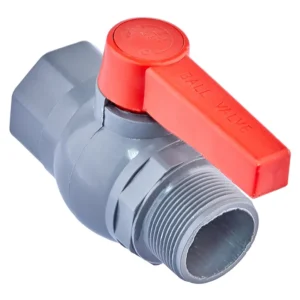 Шаровой кран Plamix 1 1/2″ ВН прямой, пластик (PM0623)