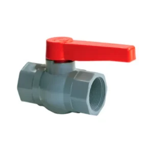 Шаровой кран Plamix 1 1/2″ ВВ прямой, пластик (PM0629)