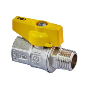 Шаровой кран Roho R111-050G 1/2″ ВН прямой, латунь (RO0241)