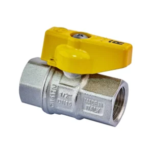 Шаровой кран Roho R211-050G 1/2″ ВВ прямой, латунь (RO0242)