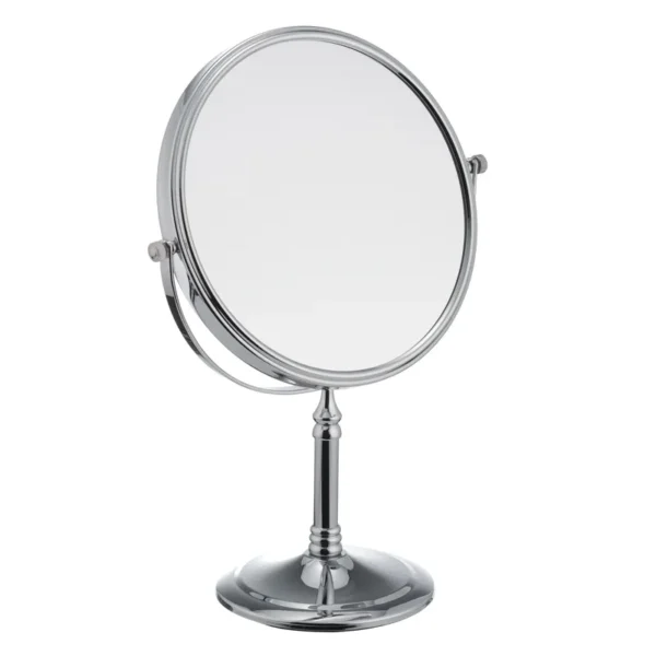 Зеркало косметическое Zerix LR6208 200х200 с увеличением, хром (ZX2713)