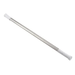 Карниз для ванной Zerix CRS-01 110-200 см телескопический, нержавеющая сталь, хром (ZX4996)