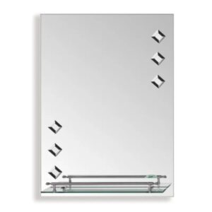 Зеркало для ванной комнаты Zerix Sansa 600х450 прямоугольное (ZX5626)
