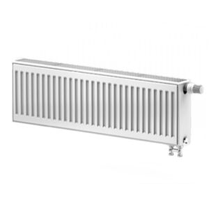 Стальной радиатор Duvera 300x1000 тип 22, нижнее подключение, белый (DS22310S)