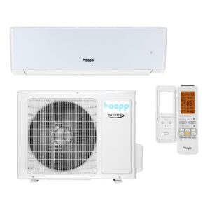 Кондиционер Hoapp Winter HSZ-FH28VAN/HUZ-FH28VA 25м2 (-30°С) R32 инверторный, белый + пульт ДУ (Wi-Fi)