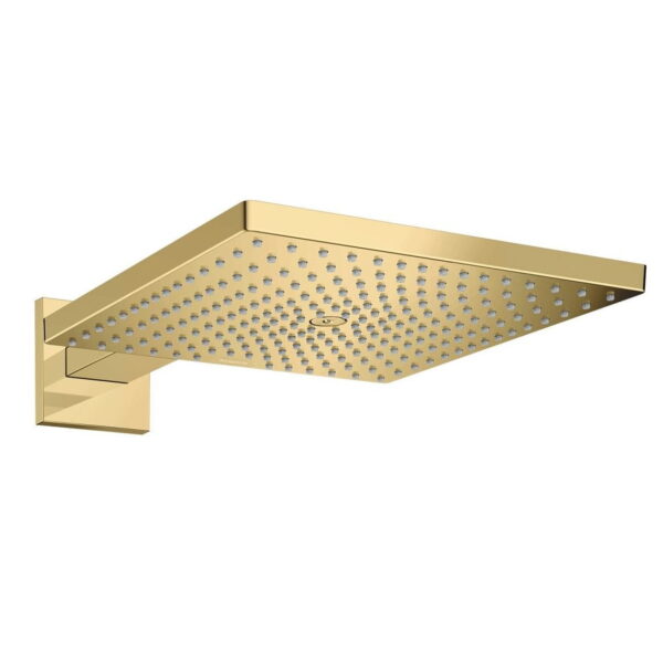 Лейка для верхнего душа Hansgrohe Raindance E Overhead 300х300, пластик, золото