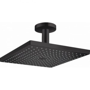 Лейка для верхнего душа Hansgrohe Raindance E 300х300, пластик, черный матовый
