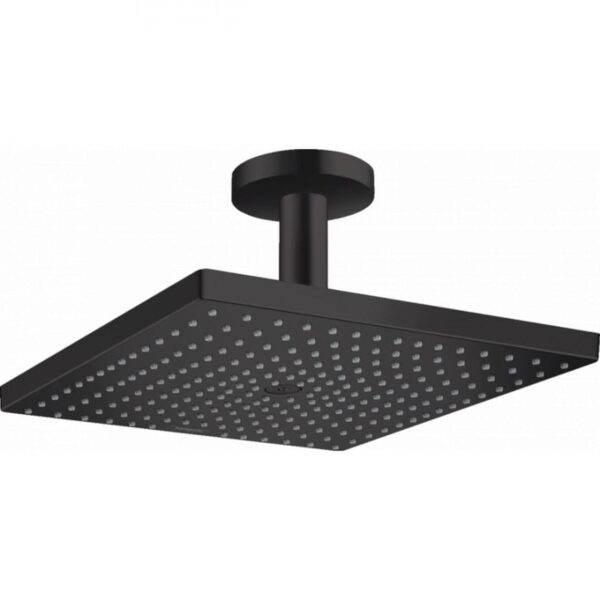 Лейка для верхнего душа Hansgrohe Raindance E 300х300, пластик, черный матовый