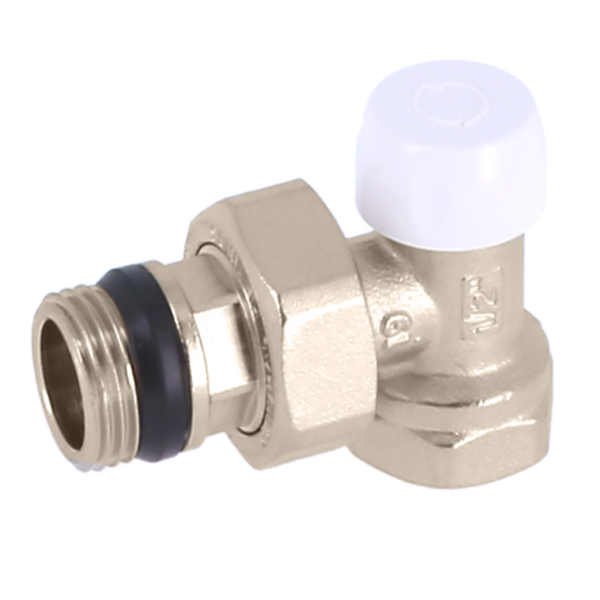 Кран радиаторный General Fittings 1/2″ ВН угловой, латунь (7E00J9N04049RA)