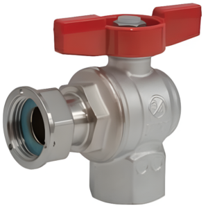 Кран шаровой Giacomini 1/2" ВВ, угловой латунь (R781PX013)